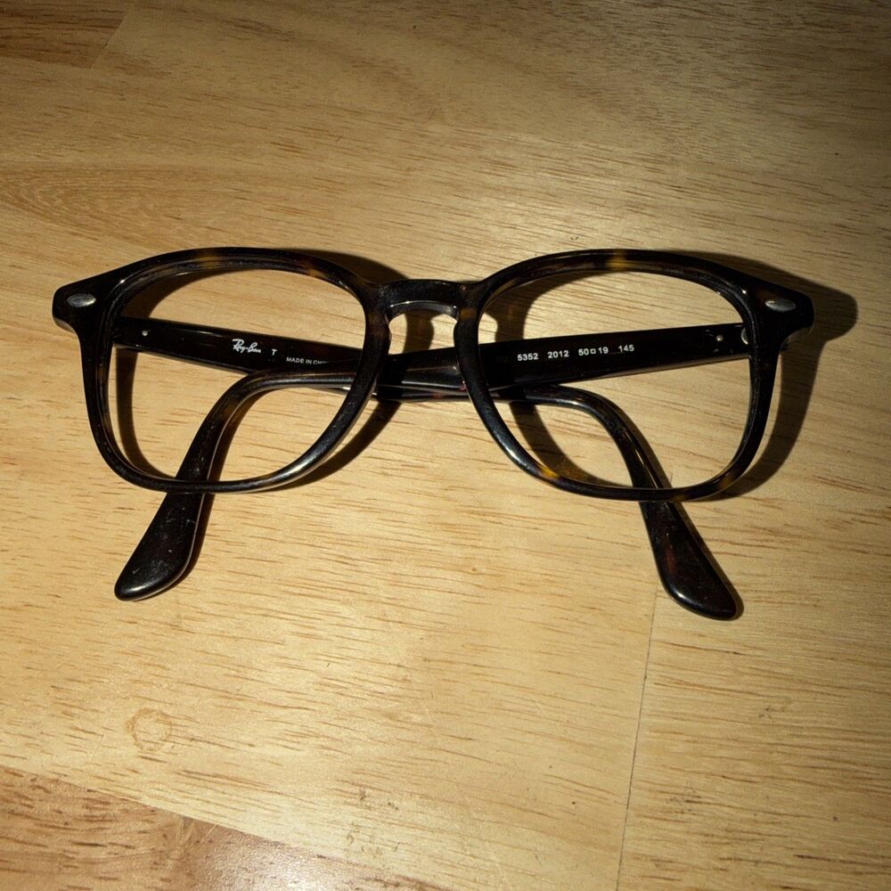 Ray-Ban RB5352 2012 Eyeglasses Black Frames Only 50-19-145